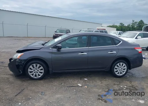 2014 Nissan Sentra Sv from USA, damaged, VIN 3N1AB7AP5EY282672